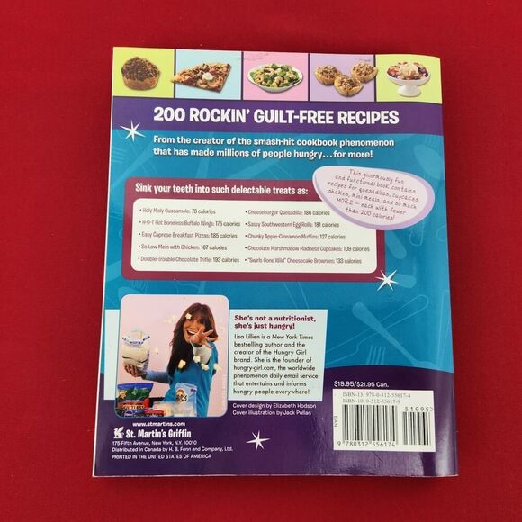 Hungry Girl 200 Under 200 Recipe Cook Book & Lean, Long & Strong Soft Cover - Picture 6 of 10